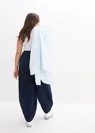 Lichte twill broek in een elastische katoenmix, bonprix