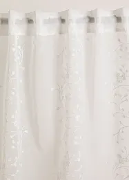 Transparant gordijn met borduursel (1 stuk), bonprix