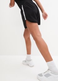 Sport short met contrastkleurige tapes, bpc bonprix collection