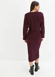 Gebreide jurk en shirt (2-dlg. set), bonprix
