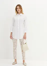 Overhemdblouse met kant, bonprix