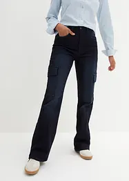 Cargo jeans met high waist comfortband, bpc bonprix collection