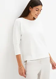 Oversized sweater met structuur, bonprix