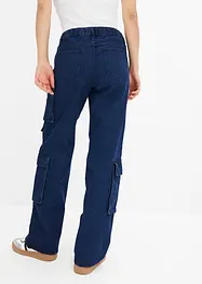 Cargo jeans met mid waist, RAINBOW