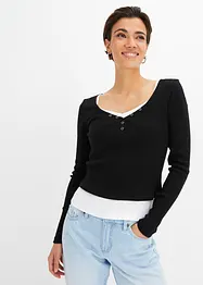 Top en shirt (2-dlg. set), bonprix