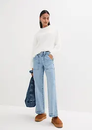 Cargo jeans met mid waist, John Baner JEANSWEAR