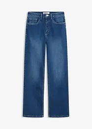 Wide leg jeans met high waist, John Baner JEANSWEAR