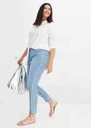 Jeans met stras, bonprix