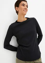 Longsleeve met boothals, bonprix