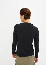 Longsleeve met boothals, bonprix