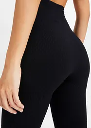 Naadloze legging met structuur, bonprix