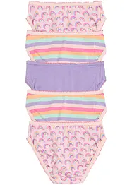 Meisjes slip (set van 5), bonprix