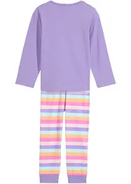 Meisjes pyjama met biologisch katoen (2-dlg. set), bonprix