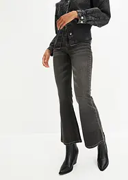 Flared jeans met high waist, bonprix