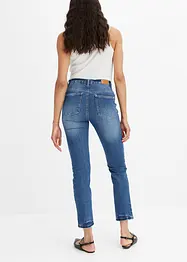 Slim fit jeans mid waist, cropped, bonprix