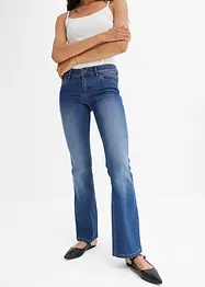 Flared jeans met low waist, RAINBOW