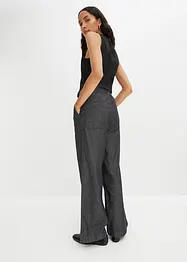 Wide leg jeans met high waist, bonprix