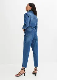 Jeans jumpsuit, barrel fit, bonprix