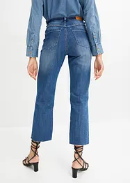 Straight jeans met high waist en biologisch katoen, John Baner JEANSWEAR