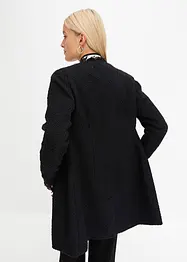 Lange bouclé blazer, bonprix