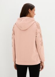 Zwangerschapssweater / voedingssweater met kant, bpc bonprix collection