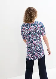 Jersey shirt in een linnen-viscosemix, bonprix