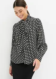 Blouse met strik, bonprix