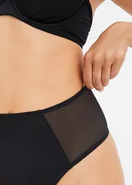 Taillestring met inzetstukken van mesh, bonprix