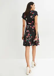 Jersey jurk in wikkellook, bonprix