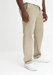 Regular fit chino van puur katoen, straight, bonprix
