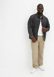 Regular fit chino van puur katoen, straight, bonprix