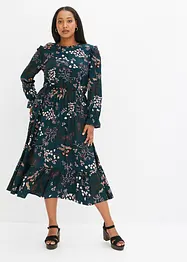 Gedessineerde midi jurk, bonprix