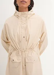 Parka in trenchcoatstijl, verstelbaar in taille, bonprix