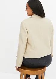 Korte bouclé blazer, bonprix