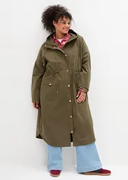 Parka in trenchcoatstijl, verstelbaar in taille, bonprix