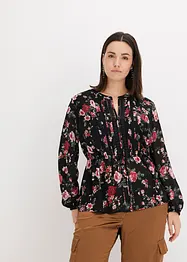 Gedessineerde blouse, bonprix