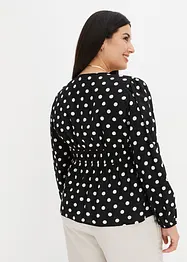 Gedessineerde blouse, bonprix