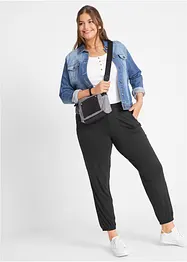 Jersey broek met steekzakken in een soepele viscosemix, bonprix