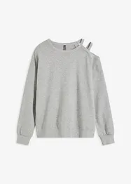 Oversized sweater met cut-out, bonprix