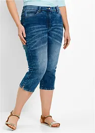 Mid waist stretch jeans, straight, bonprix