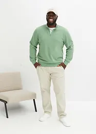 Sweater met troyer kraag, bonprix