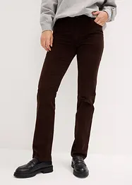 Stretch corduroy broek, straight, bonprix