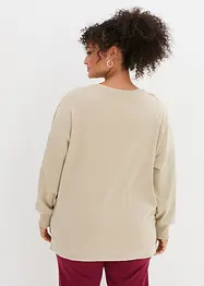 Oversized longsleeve met ballonmouwen, bonprix