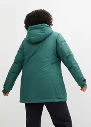 Hybride thermoparka met gerecycled dons, binnenin doorgestikt, bonprix