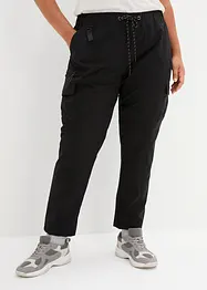 Waterafstotende outdoor broek met comfortband, cropped, bonprix