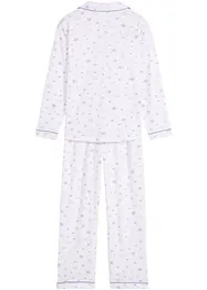 Meisjes pyjama met biologisch katoen (2-dlg. set), bonprix