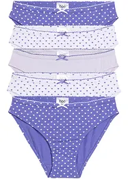 Meisjes slip (set van 5), bonprix