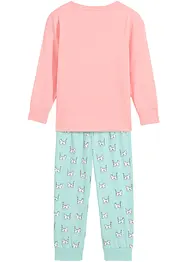 Meisjes pyjama van biologisch katoen (2-dlg. set), bonprix