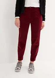 Barrel corduroy broek, bonprix