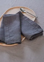 Linnen servetten (set van 2), bonprix